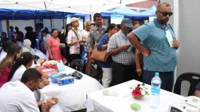 Dépistages de diabète pour la campagne anou aprann viv avek diabet