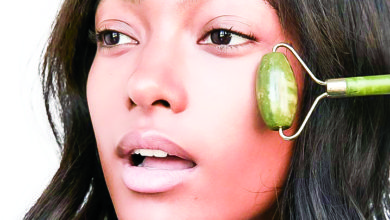 Photo de Rouleau de jade : l’art de lisser la peau naturellement