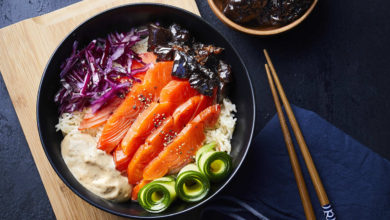 Photo de Fan de sushi? Faites votre Sashimi Bowl ou tester le Unlimited Sushi