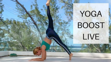 Photo de Cours de yoga sur Zoom : rendez-vous à 15h30 avec B.Healthy by Sabrina Leroy
