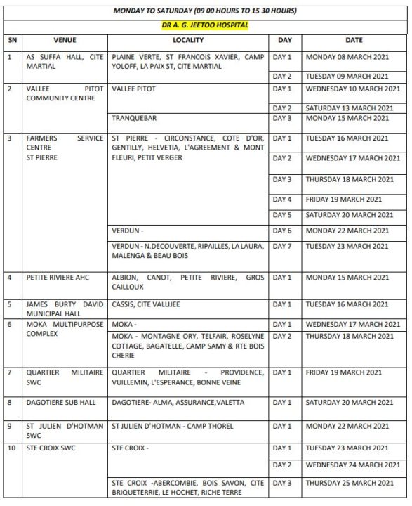 calendrier vaccin covid