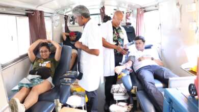 Photo de GAIMS : les jeunes mobilisés pour un don de sang
